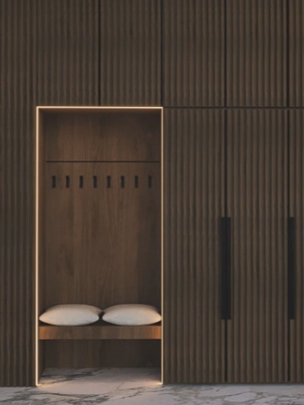 Closet 3 M&V carpinterías en puebla Carpintería fina en Puebla Marmol y Granito